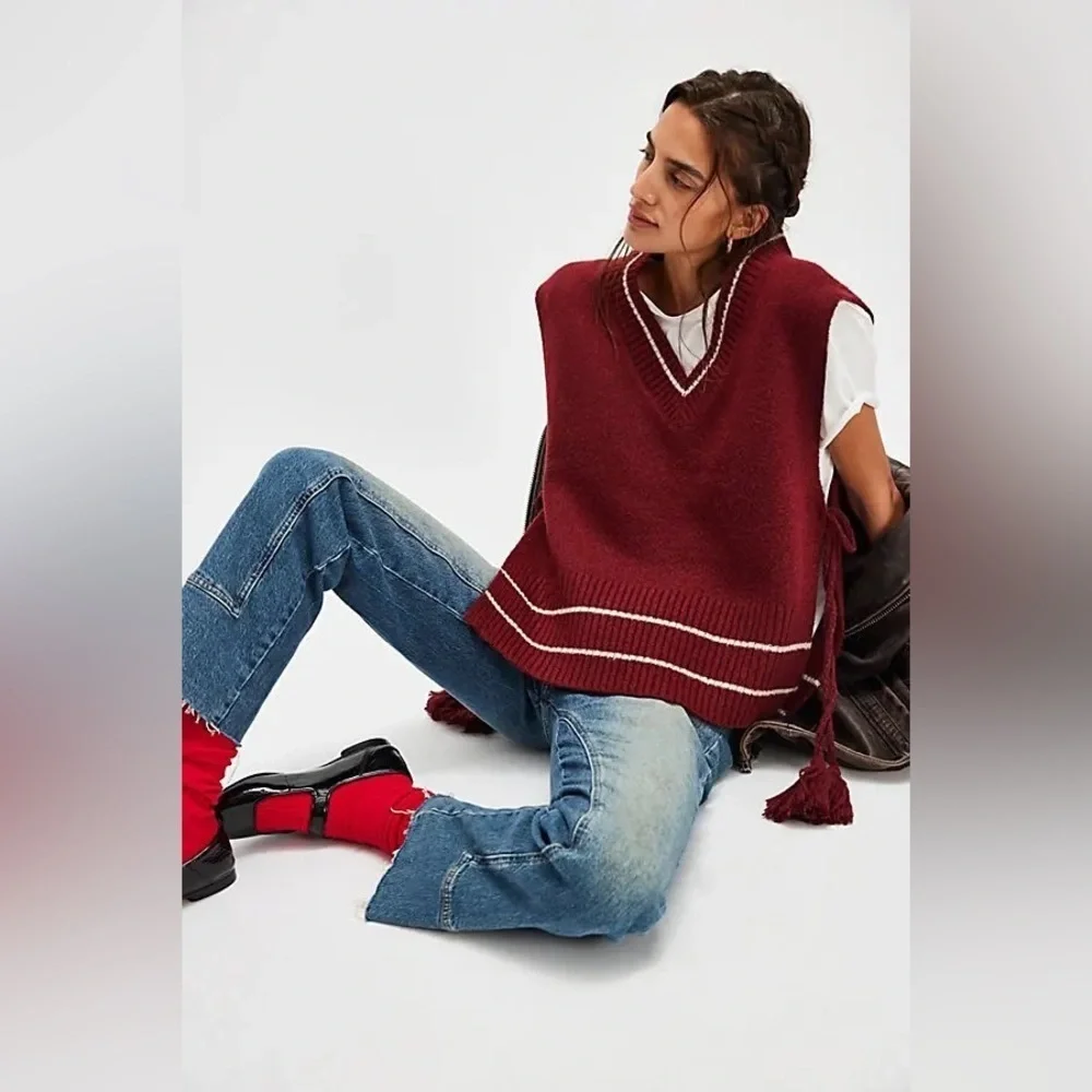 Free people All Star Stripe Poncho